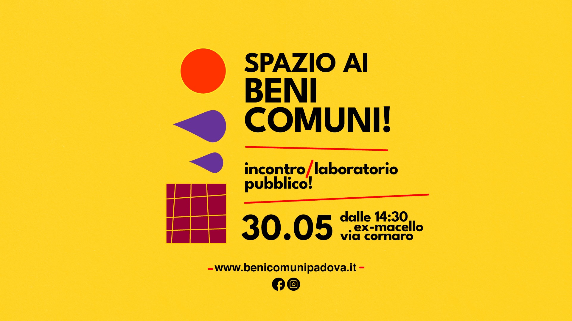 Spazio ai Beni Comuni!